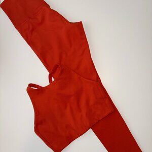 Girlfriend Collective Workout Set - Orange